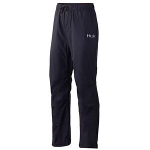 Huk Gunwale Pants Men’s 2XL Black Water Proof Wind Resistant Rain Pant Fishing